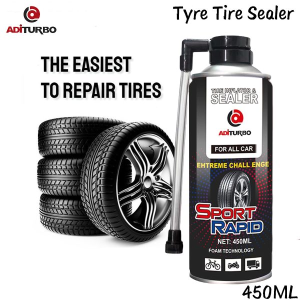 KINGDOM Motorcyle Car Original Tyre Tire Sealer And lnflator Universal Accessories 450ml _ Shopee Philippines